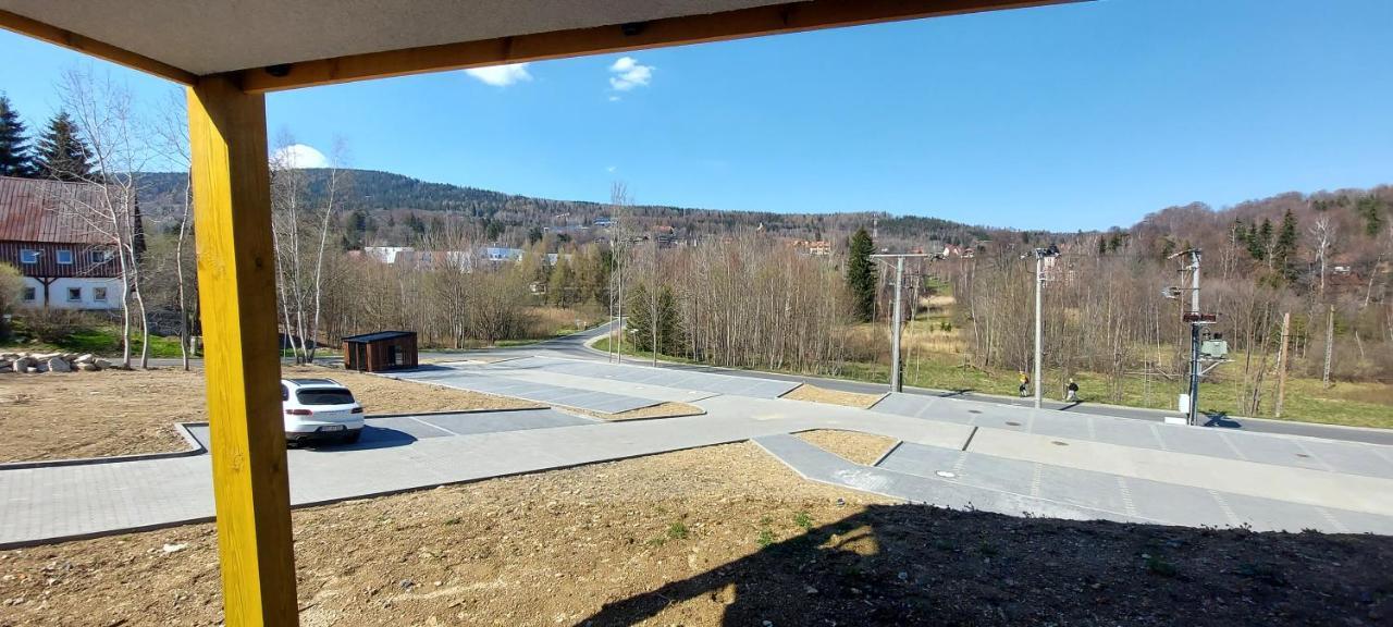 Izerski Widok - Z Tarasem, Osada Gorska Apartment *
